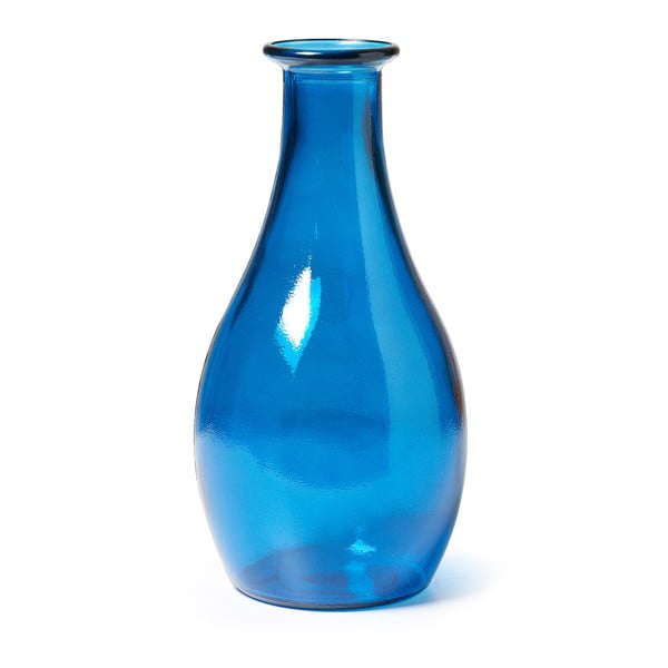 Niebieski wazon szklany La Forma Shalimar
