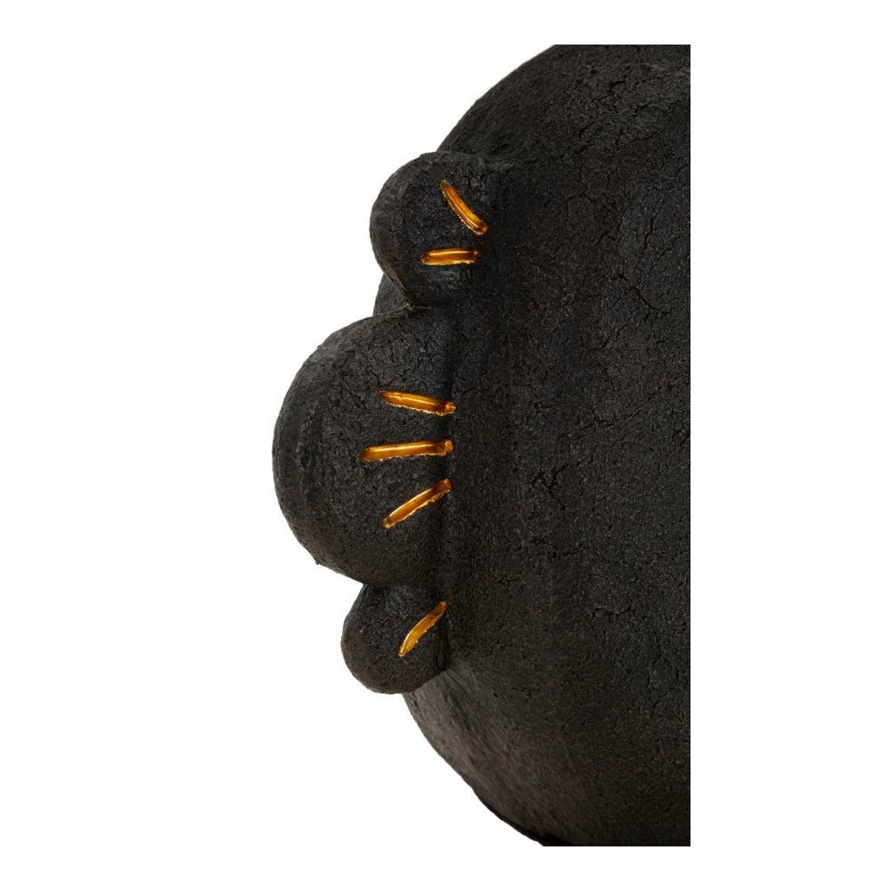 Brązowa lampa stołowa z tekstylnym kloszem (wysokość 39,5 cm) Tribal – Mauro Ferretti (zdjęcie 4)