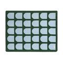 Zielono-niebieski koc 150x200 cm Gilli – noo.ma