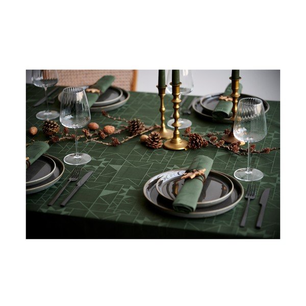 Adamaszkowy obrus 140x220 cm Star Damask – Södahl-image-3