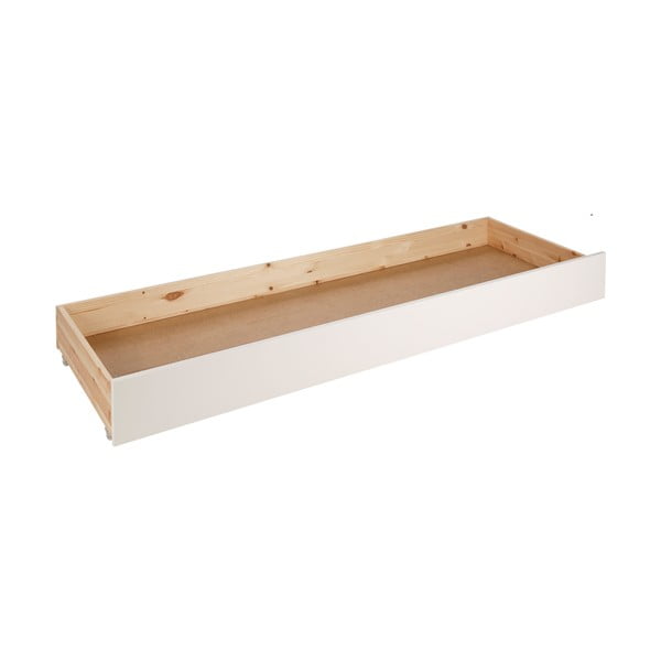 Biała szuflada pod łóżko dziecięce PINO – Vipack