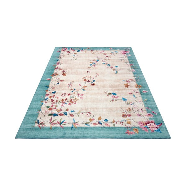 Kremowy/turkusowy dywan 120x160 cm Amira – Hanse Home-image-3