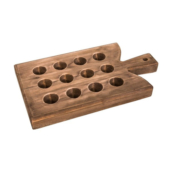 Drewniana deska/podkładka z drewna jodłowego na 12 jajek Antic Line