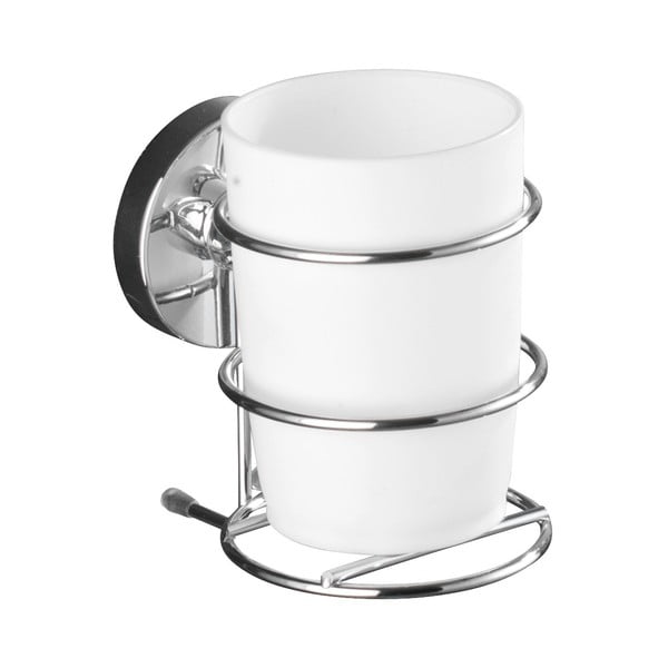 Kubek na szczoteczki z przyssawką Wenko Vacuum-Loc, 11,5x7,5 cm-image-2