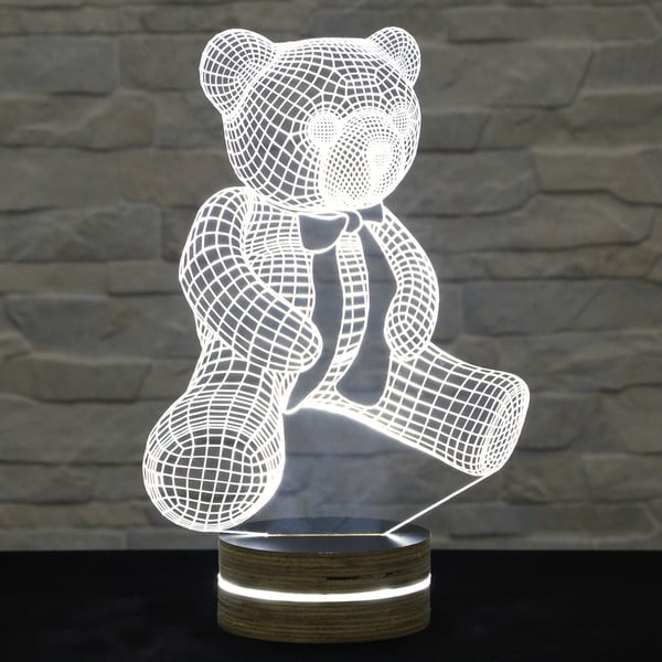 Lampa 3D stołowa Ted