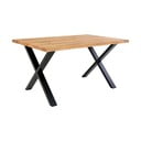Stół z blatem z litego dębu House Nordic Toulon, 140x95 cm