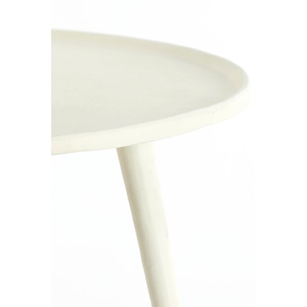 Metalowy okrągły stolik ø 59 cm Babina – Light & Living-image-1