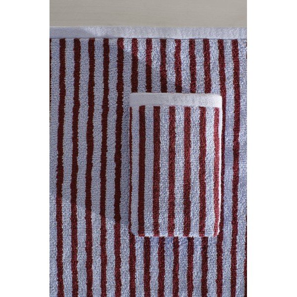 Bordowe/jasnoniebieskie bawełniane ręczniki zestaw 2 szt. 30x50 cm Dixie – Jotex-image-1
