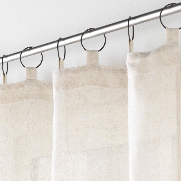 Beżowa zasłona 140x240 cm Pauline – douceur d'intérieur-image-1