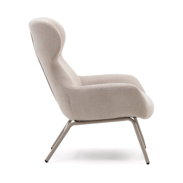 Beżowy fotel Belina – Kave Home-image-2