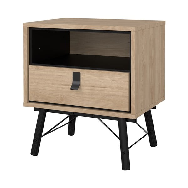 Szafka nocna w dekorze dębu Ry – Tvilum-image-4