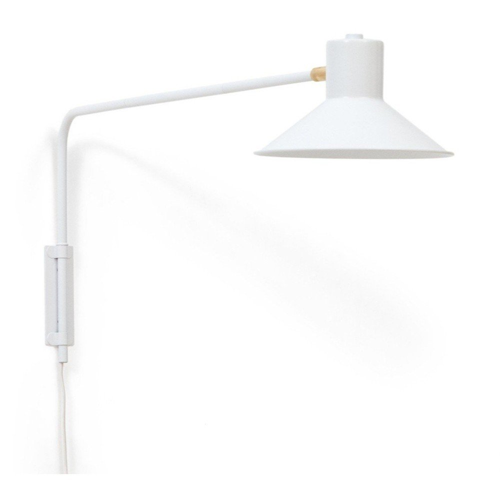 Biały kinkiet ø 20 cm Aria – Kave Home