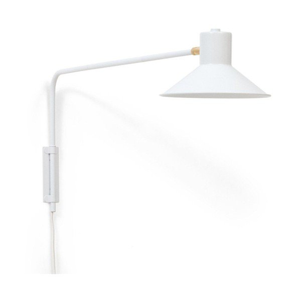 Biały kinkiet ø 20 cm Aria – Kave Home