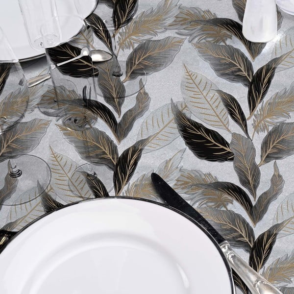 Obrus zmywalny 140x240 cm Oralia – douceur d'intérieur-image-1