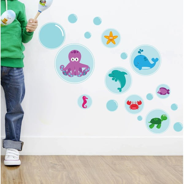 Naklejka dekoracyjna na ścianę Bubble Sea