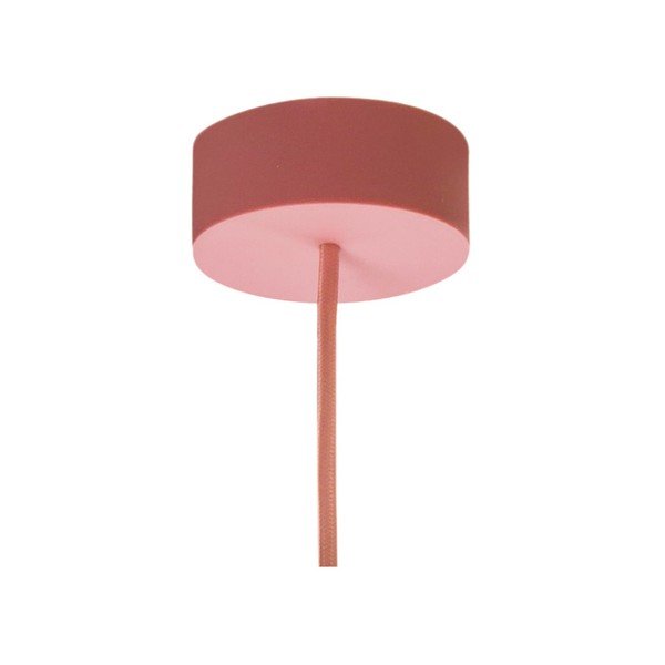 Różowa lampa wisząca SULION Glassy-image-1