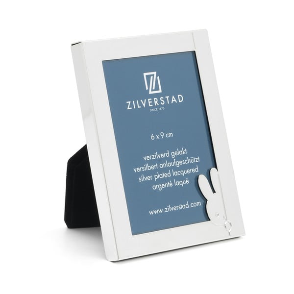 Metalowa ramka stojąca w kolorze srebra 8x10 cm Miffy – Zilverstad-image-3