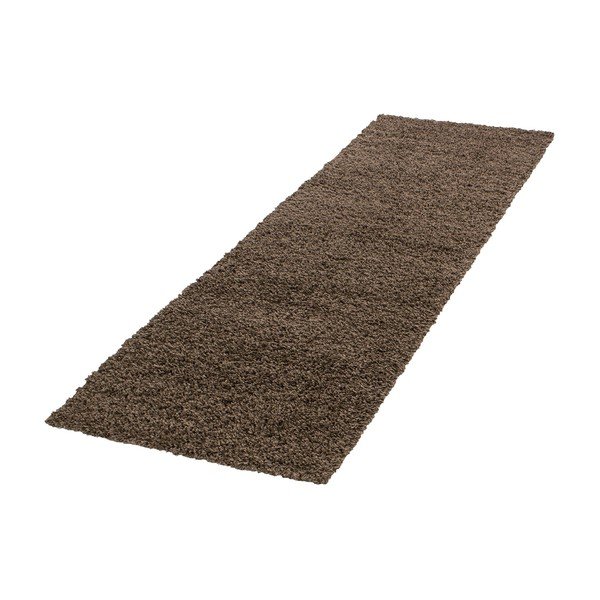 Ciemnobrązowy chodnik 80x250 cm Life – Ayyildiz Carpets