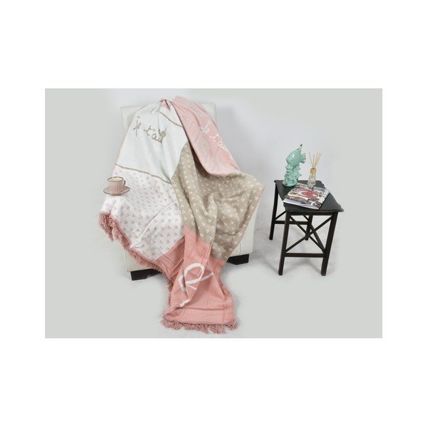 Koc Armada Candy Pembe, 220x180 cm-image-2