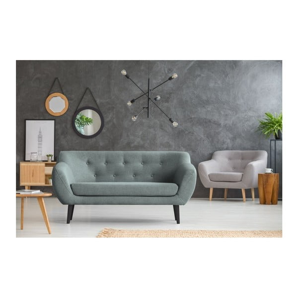 Miętowa sofa Mazzini Sofas Piemont, 158 cm-image-3