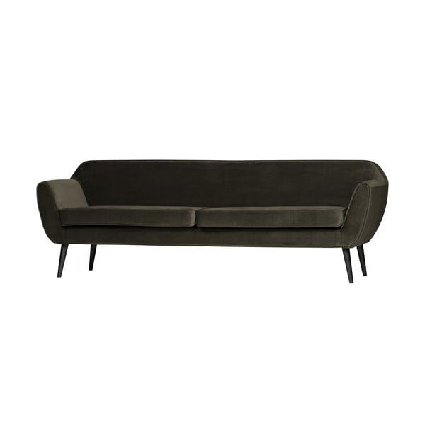 Ciemnozielona aksamitna sofa WOOOD Rocco, 230 cm-image-2