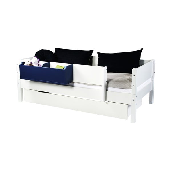 Biała szuflada pod łóżko Manis-h, 90x200 cm