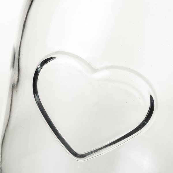 Słoik z korkowym wieczkiem Unimasa Heart, ⌀ 11,2 cm-image-1