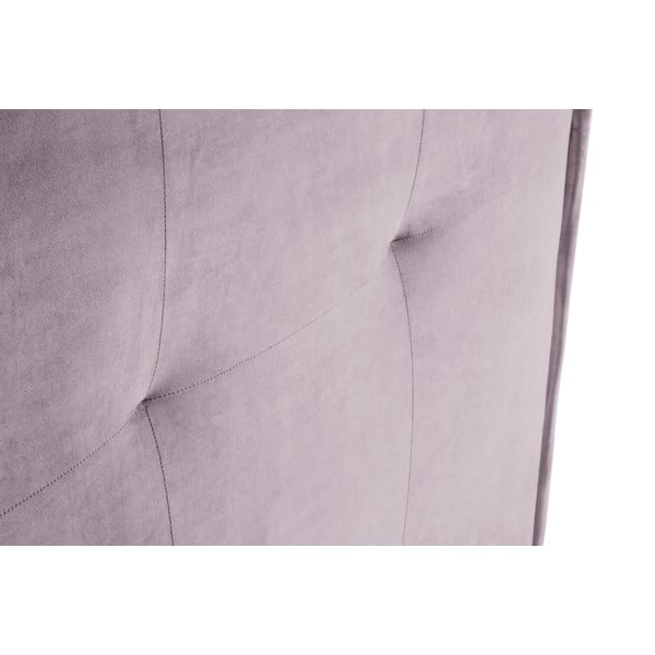 Jasnoróżowy zagłówek 160x120 cm Monica – Milo Casa-image-1