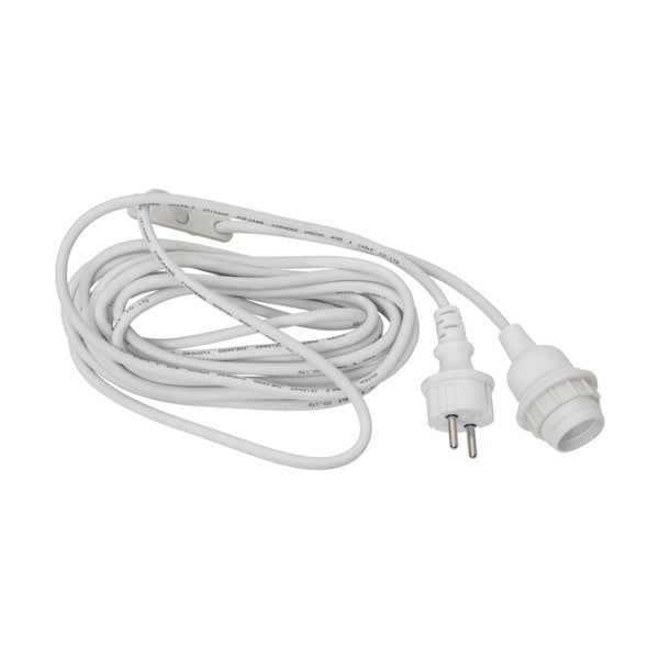 Biały kabel z końcówką na żarówkę Star Trading Ute, dł. 5 m-image-3