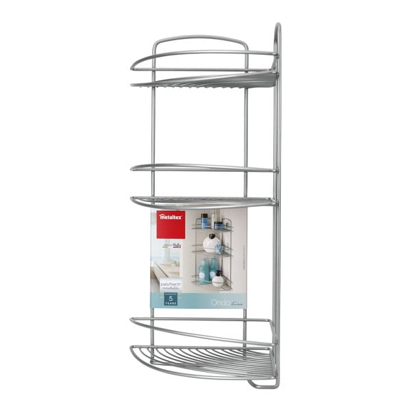 Narożna półka pod prysznic Metaltex-image-1
