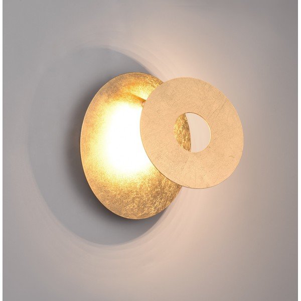 Kinkiet LED w kolorze złota Leano – Trio-image-2