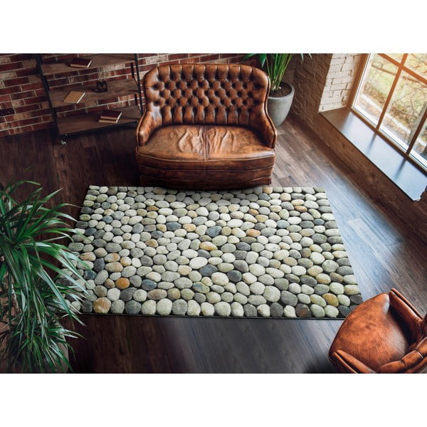 Szary dywan Universal Sandra Stones, 140x200 cm-image-1