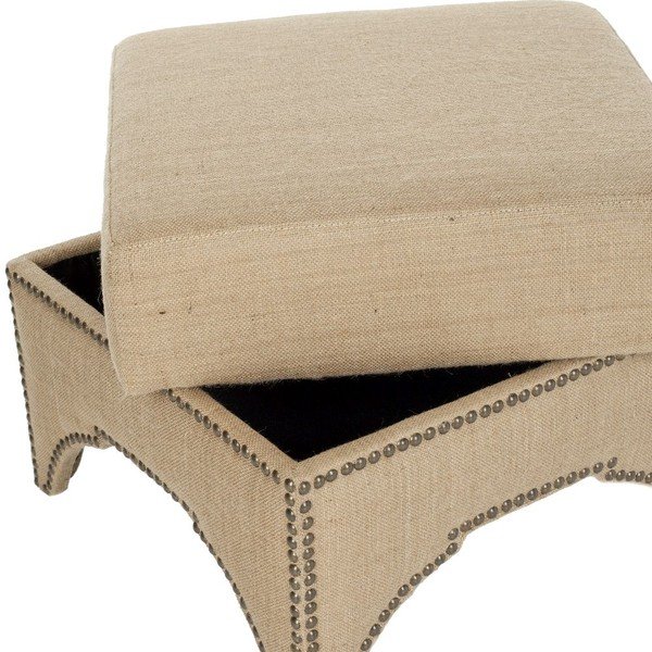 Puf Safavieh Ian Beige-image-2