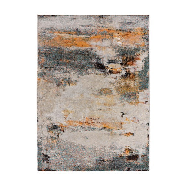 Dywan w kolorze szarym i ochry 133x190 cm Eider – Universal