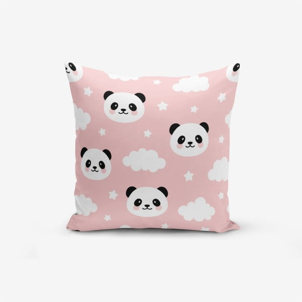 Poszewka na poduszkę Minimalist Cushion Covers Panda, 45x45 cm
