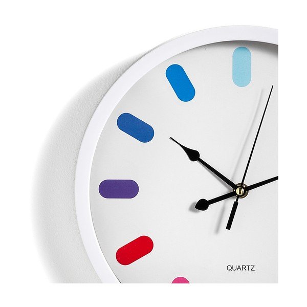 Zegar ścienny ø 30 cm Rainbow – Tomasucci-image-1