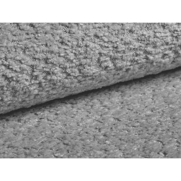 Jasnoszara poduszka na sofę z materiału bouclé Kemi – Cosmopolitan Design-image-2