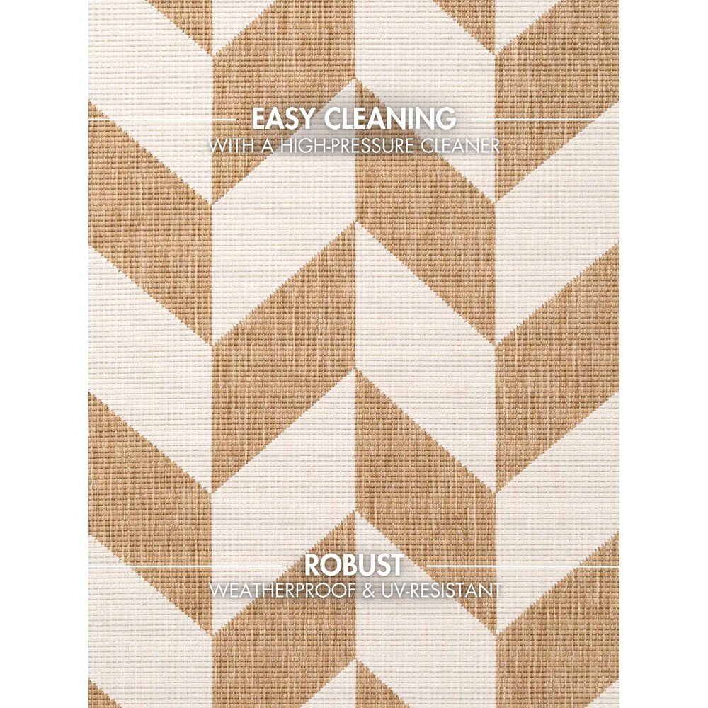 Kremowo-naturalny dywan odpowiedni na zewnątrz 160x230 cm Haringey Terrick – Ted Baker (zdjęcie 10)