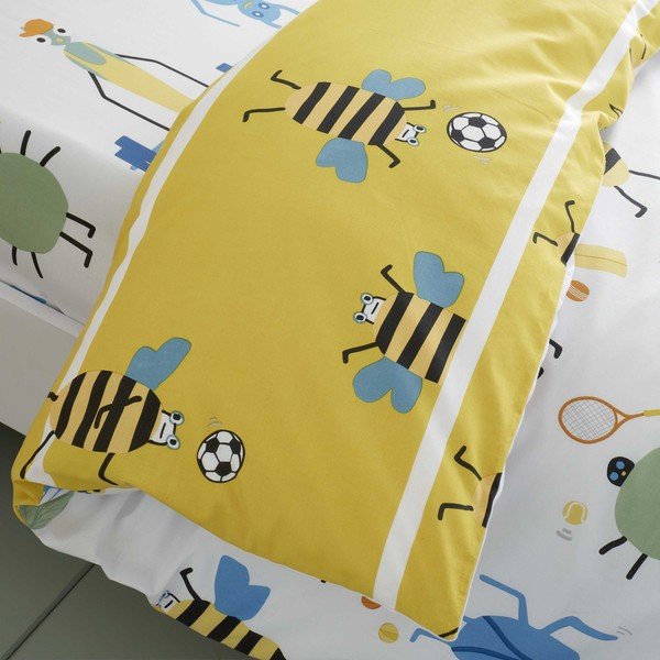 Dwuosobowa pościel dziecięca 200x200 cm Bug Tastic – Catherine Lansfield-image-2