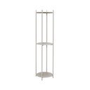 Biały metalowy regał 42x151 cm Norm – Hübsch