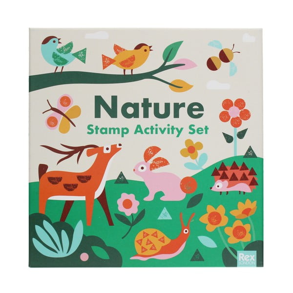 Zestaw kreatywny Stamp Activity Set Nature – Rex London