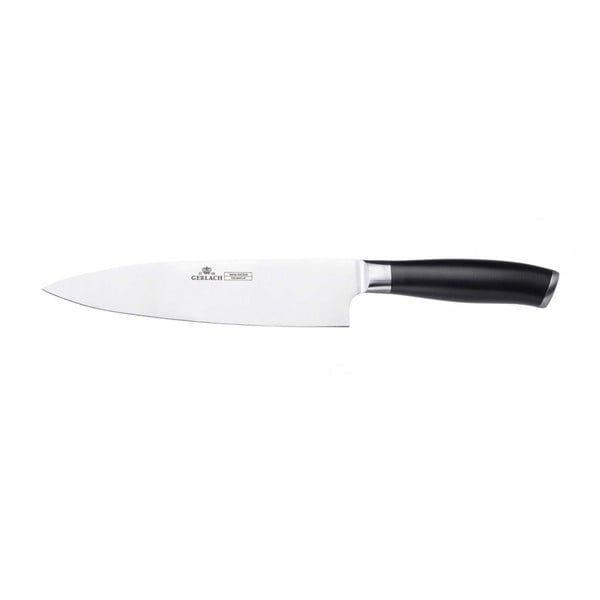 Nóż kuchenny do mięsa z czarną rączką Gerlach, 20 cm