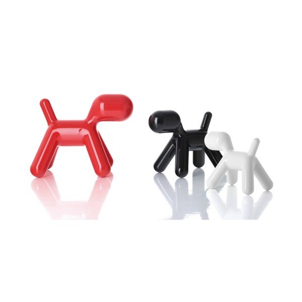 Krzesło Puppy czerwone błyszczące, 43 cm-image-2
