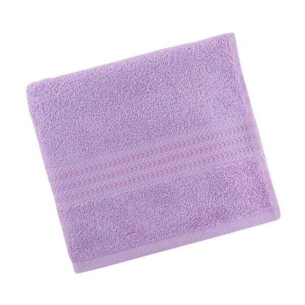 Fioletowy ręcznik z czystej bawełny Foutastic, 30x50 cm-image-2
