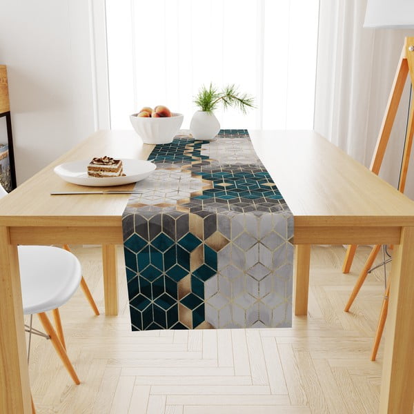 Bieżnik 140x45 cm Optic – Minimalist Cushion Covers-image-2