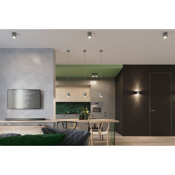 Szary kinkiet Sollux Roda-image-1