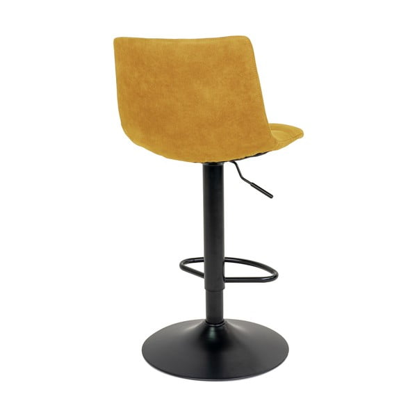 Żółte hokery zestaw 2 szt. 88 cm Middelfart – House Nordic-image-4