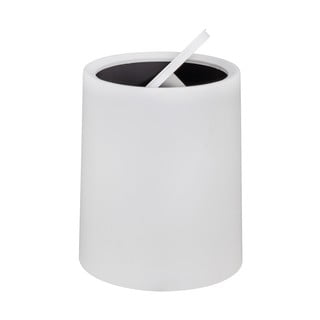 Biały kosz na śmieci Wenko Atri, 6 l
