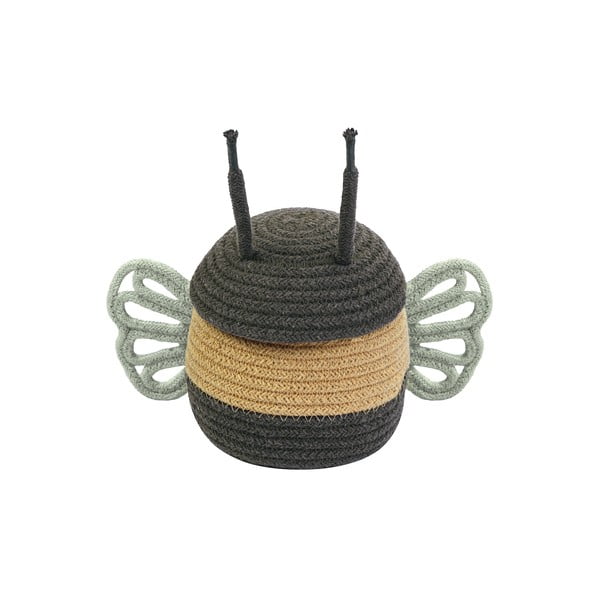 Tekstylny dziecięcy kosz na zabawki ø 15x15 cm Baby Bee – Lorena Canals