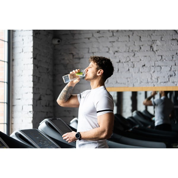 Biała szklana butelka 540 ml Fuori – Vialli Design-image-2